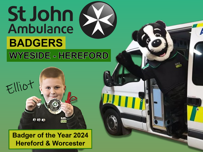 Huge congratulations to Elliot who has achieved Badger of the Year 2023 - 2024! We are all very proud of you!